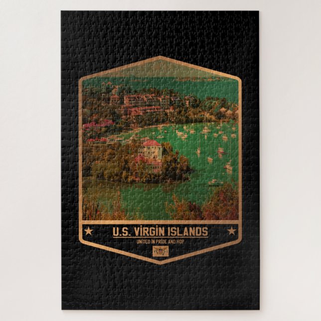 U.S. Virgin Islands Jigsaw Puzzle (Vertical)