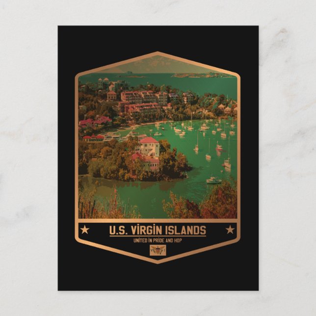 U.S. Virgin Islands Postcard (Front)
