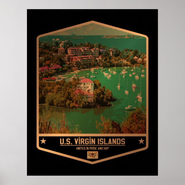 U.S. Virgin Islands Poster (Front)