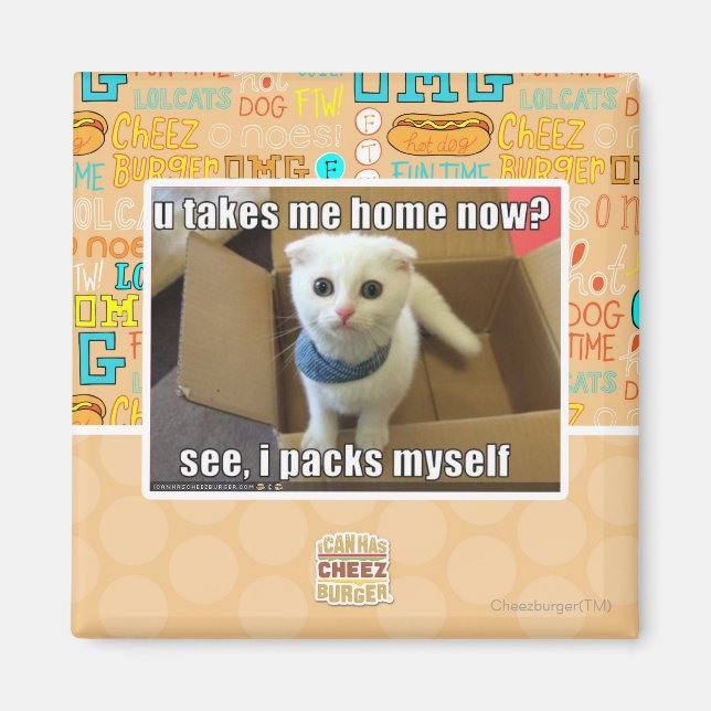 U take me home now? magnet (Front)