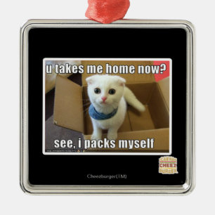 U take me home now? metal tree decoration