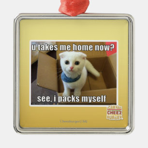 U take me home now? metal tree decoration