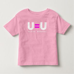 U=U HIV Undetectable Equals Untransmittable Toddler T-Shirt