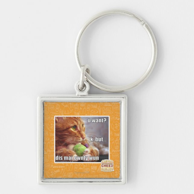 U want? key ring (Front)