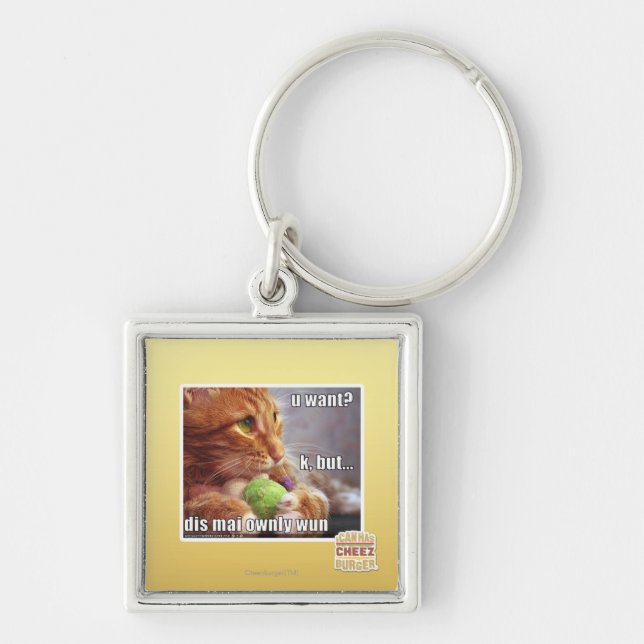 U want? key ring (Front)