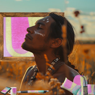 "U" WRAPPING PAPER SHEET