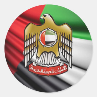 UAE CLASSIC ROUND STICKER