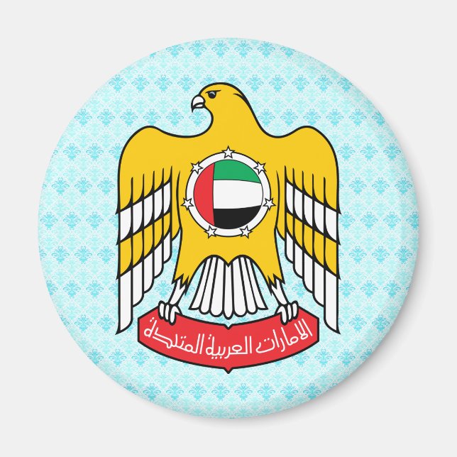 Uae Coat of Arms detail Magnet (Front)