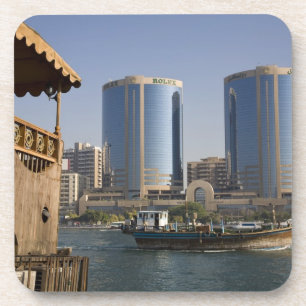 UAE, Dubai, Dubai Creek. Dhow cruises channel Coaster