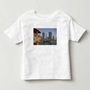 UAE, Dubai, Dubai Creek. Dhow cruises channel Toddler T-Shirt