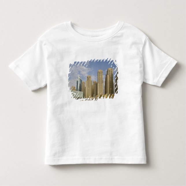 UAE, Dubai, Marina. Jumeirah Beach Residence Toddler T-Shirt (Front)