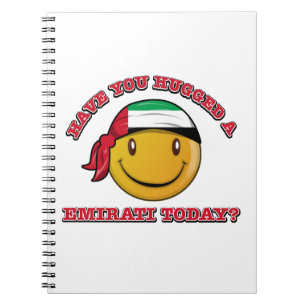 UAE flag designs Spiral Notebook