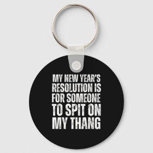 Ual Innuendo Funny Offensive Adult Humor New Years Key Ring
