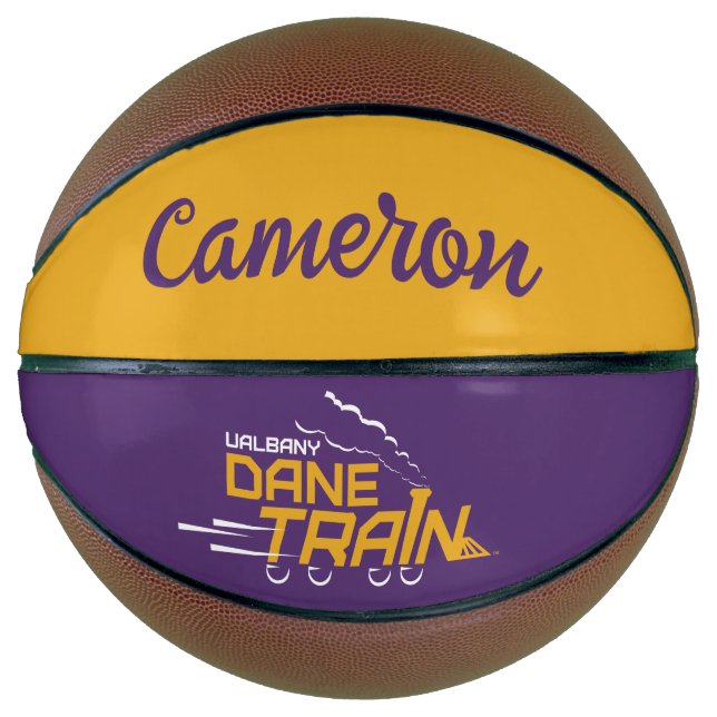 UAlbany Dane Train Logo Basketball (Front)