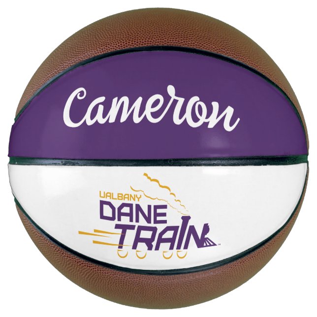 UAlbany Dane Train Logo Basketball (Front)