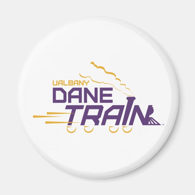 UAlbany Dane Train Logo Magnet (Front)