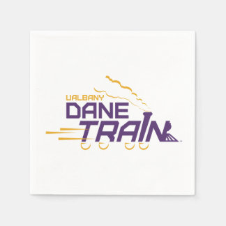 UAlbany Dane Train Logo Napkin