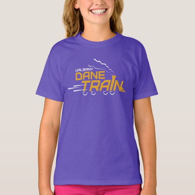 UAlbany Dane Train Logo T-Shirt (Front)