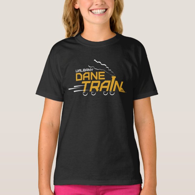 UAlbany Dane Train Logo T-Shirt (Front)