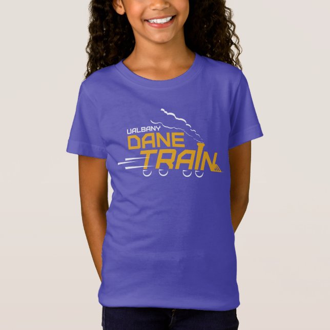 UAlbany Dane Train Logo T-Shirt (Front)