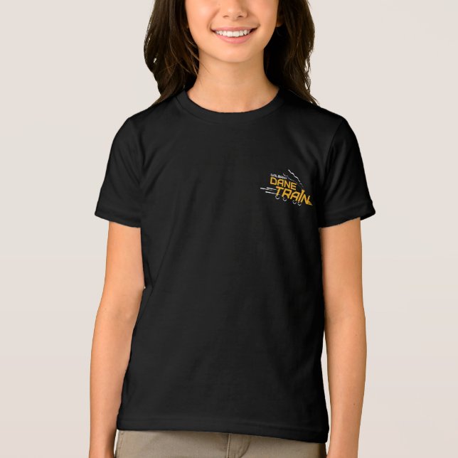 UAlbany Dane Train Logo Tri-Blend Shirt (Front)