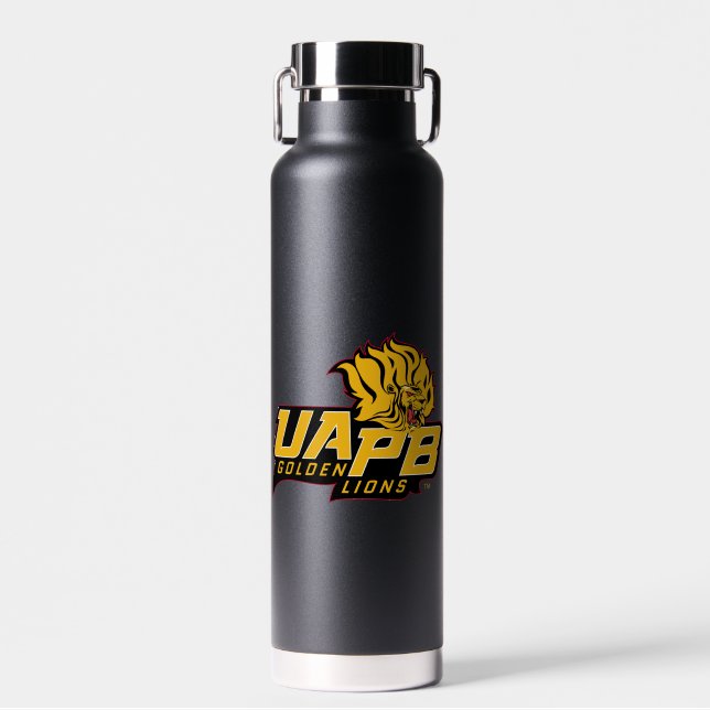 UAPB Golden Lions Logo Water Bottle (Front)