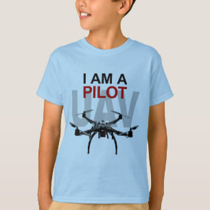 UAV Quadpilot Quadcopter Pilot T-Shirt