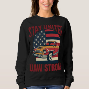 UAW Strike Red Tee United Auto Workers Union UAW