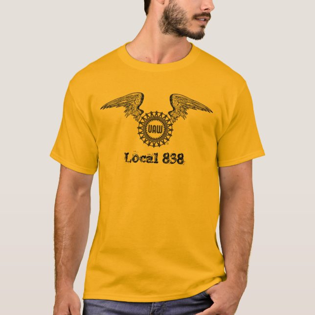 UAW Wings - Customised T-Shirt (Front)