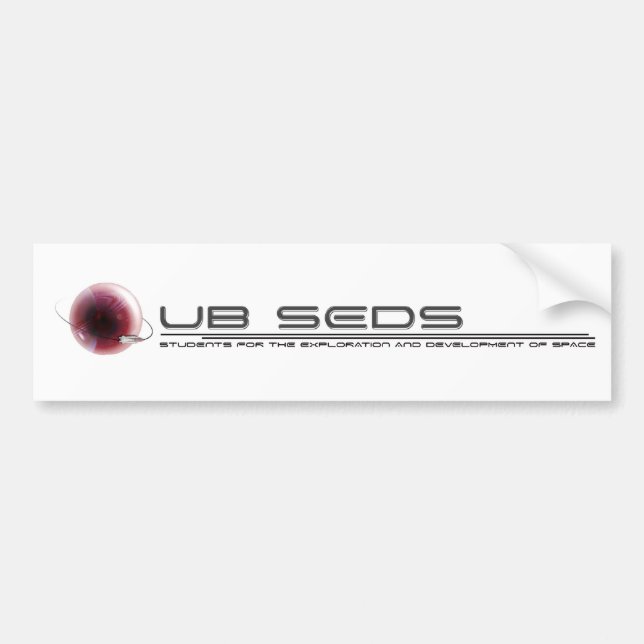 UB-SEDS Bumper Sticker Series 1 (Front)