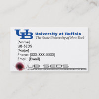 UB SEDS Business Card
