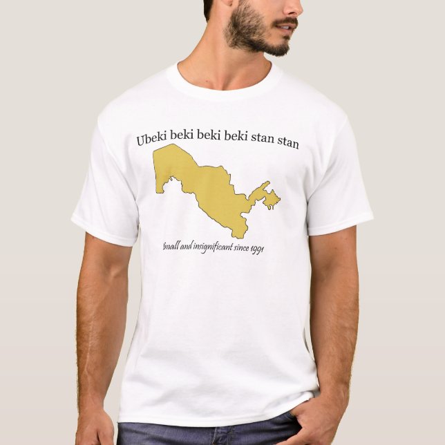 Ubeki stan- Small and Insignificant T-Shirt (Front)
