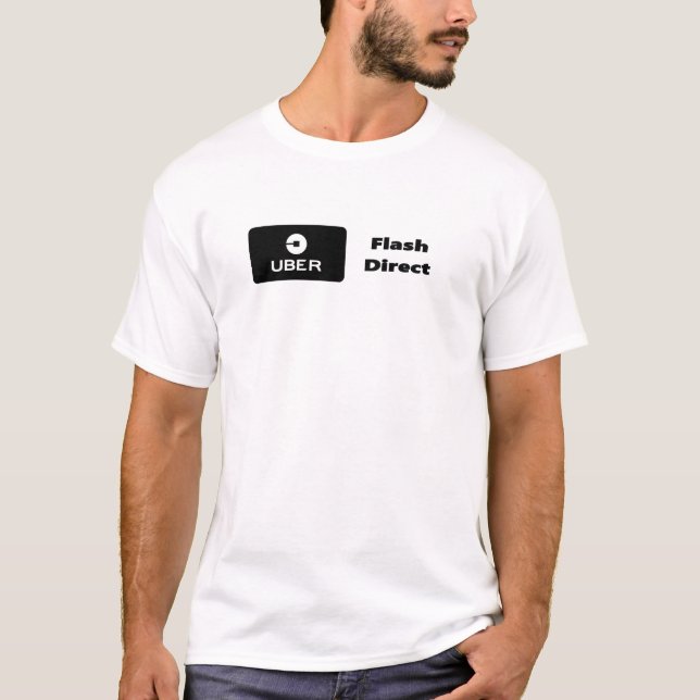 Uber Flash and Direct T-Shirt (Front)