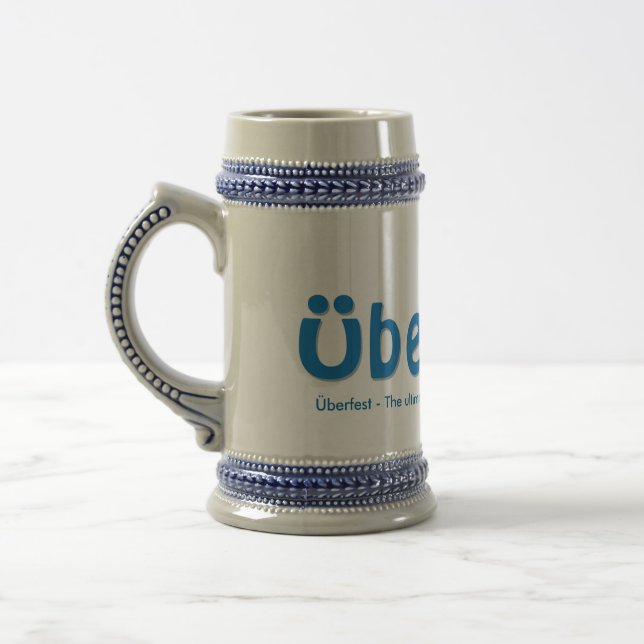 Überfest Beer Stein (Left)