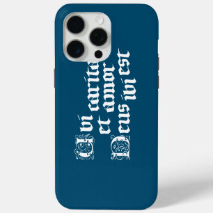 Ubi Caritas iPhone 15 Pro Max Case