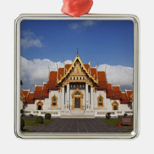 Ubosot Hall or Bot, Wat Benchamabophit, Bangkok, Metal Tree Decoration