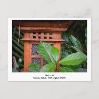 Ubud - Bali, Indonesia Travel Holiday Postcard