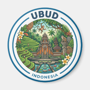 Ubud Indonesia Magnet