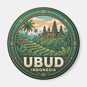 Ubud Indonesia Magnet