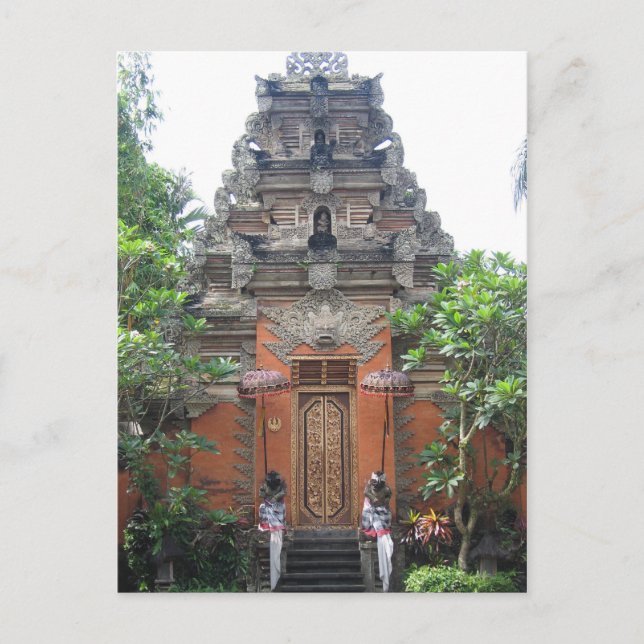 Ubud Village Bali Postcard (Front)