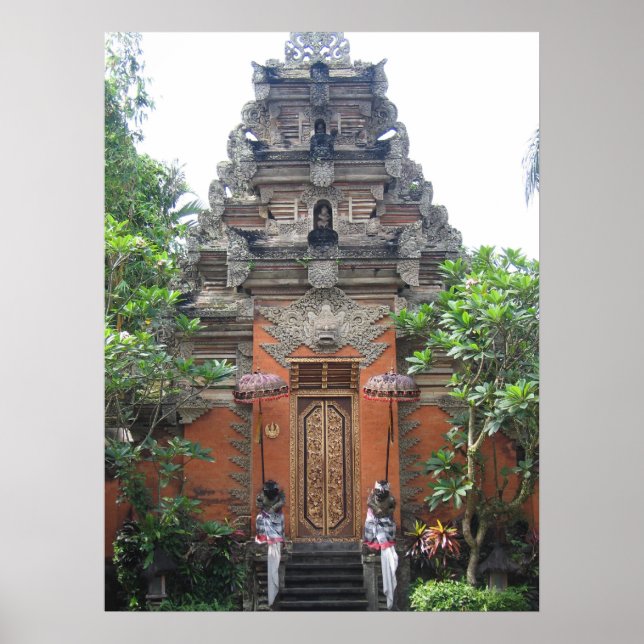 Ubud Village Bali Poster (Front)