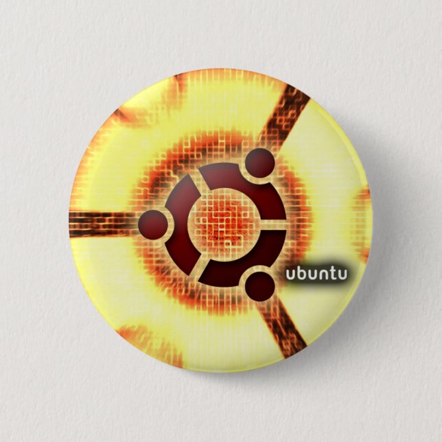 Ubuntu 6 Cm Round Badge (Front)