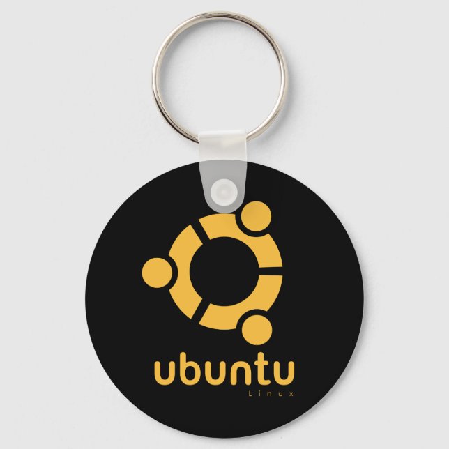 Ubuntu Linux Open Source Key Ring (Front)