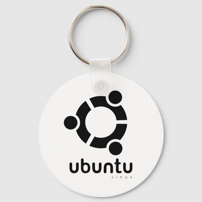 Ubuntu Linux Open Source Key Ring (Front)