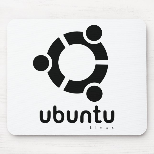 Ubuntu Linux Open Source Mouse Pad (Front)