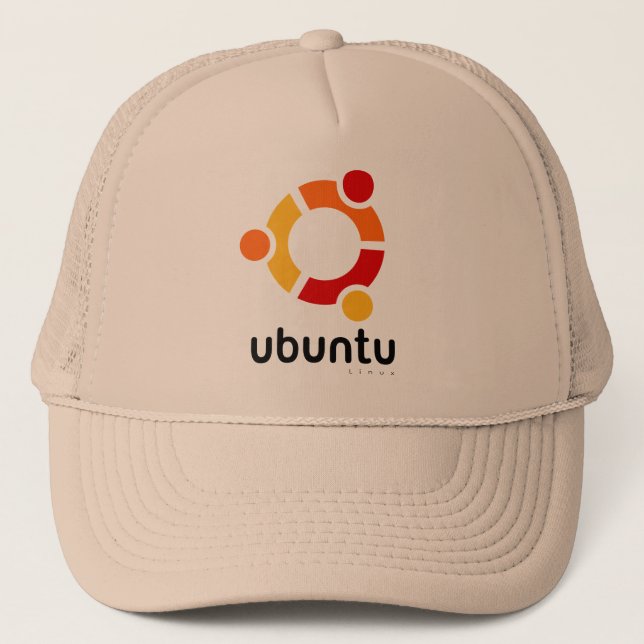 Ubuntu Linux Open Source Trucker Hat (Front)
