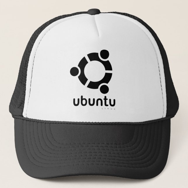 Ubuntu Linux Open Source Trucker Hat (Front)