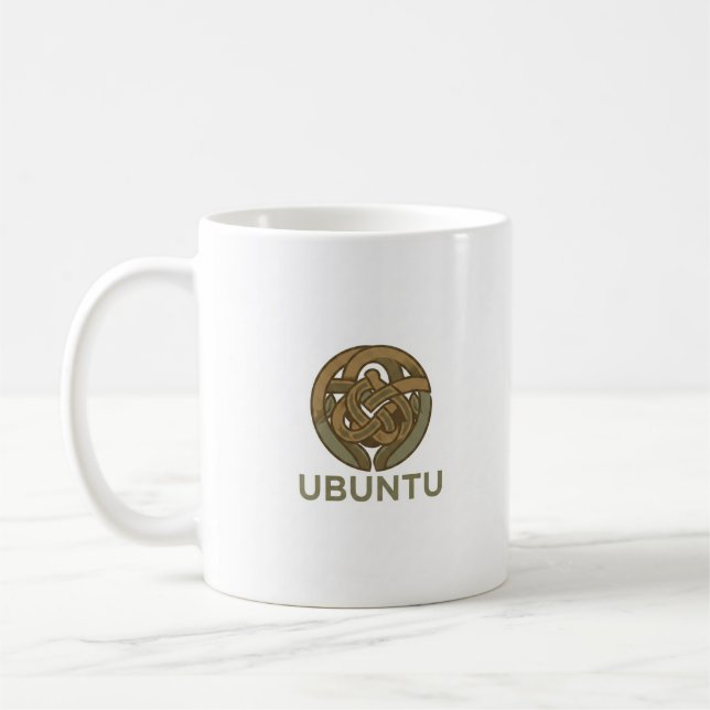 Ubuntu Spirit Mug | Shared Humanity (Left)