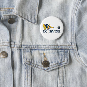 UC Irvine   UCI Anteaters Zot! 6 Cm Round Badge