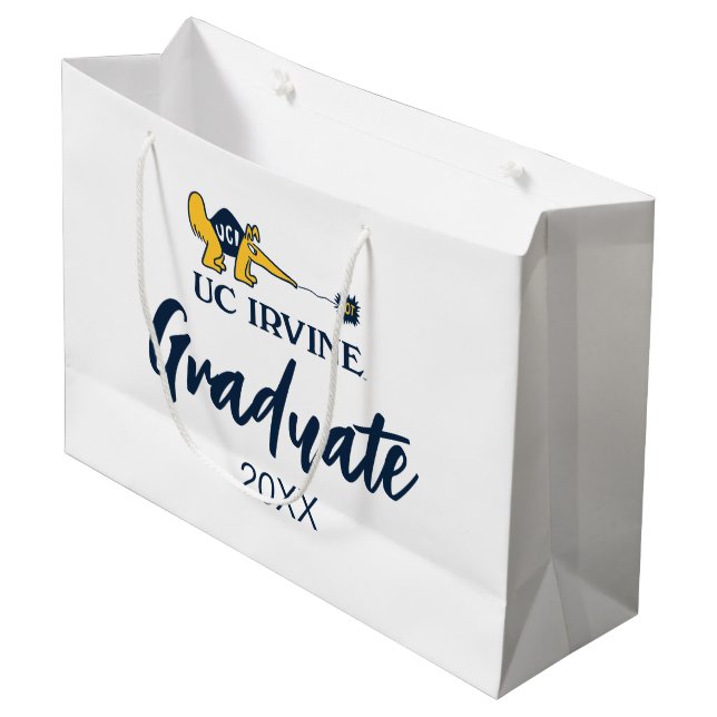 UC Irvine | UCI Anteaters Zot! Large Gift Bag (Front Angled)